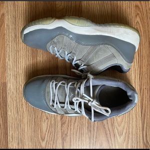 air jordan 11 retro low top cool grey